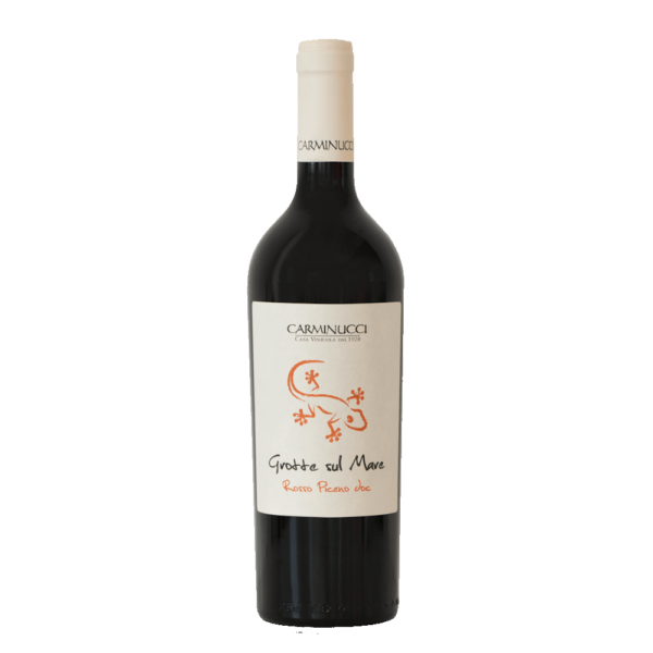 Rosso Piceno Doc 2022 Grotte sul mare - Carminucci