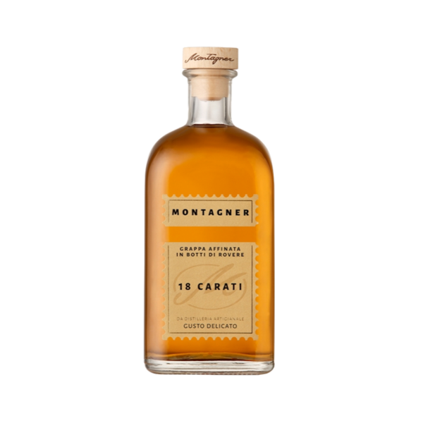 Grappa 18 Carati Barriques 42° 0,7 lt. - Montagner