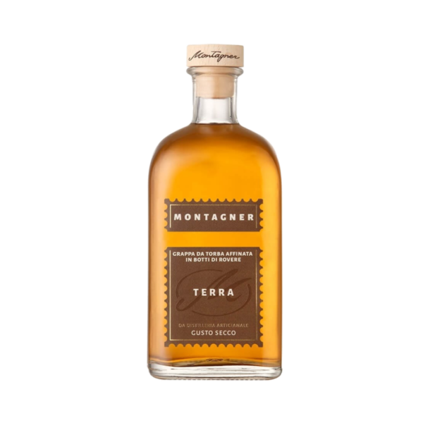 Grappa da Torba Terra Barriques 42° 0,7 lt.  - Montagner