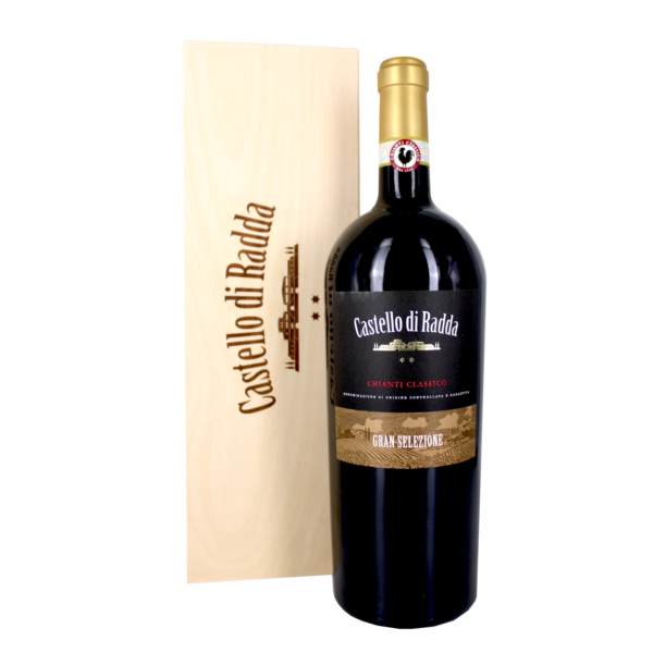 Chianti Classico Gran Selezione  Docg 2014 Vigna Il Corno 1,5 Lt Holzkiste - Castello di Radda