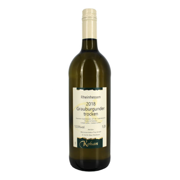 Rheinhessen Grauburgunder trocken QbA 1,0 Lt 2023 - Kohan